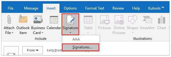 如何在Outlook签名中添加带有链接的图像？ 第1张