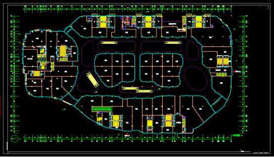 CAD商业建筑设计图,五层CAD商业建筑设计图参考资料 第2张
