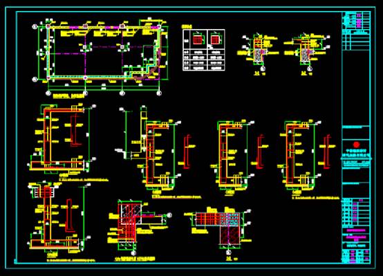 CAD结构设计图,CAD结构设计图之锅炉房结构图纸 第2张