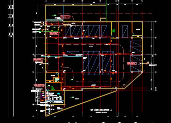 给排水CAD图纸,社区给排水施工给排水CAD图纸 第2张