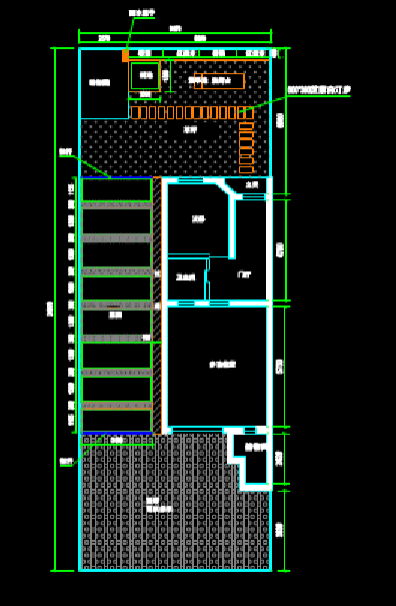 CAD建筑工程图,别墅花园的CAD建筑工程图 第1张