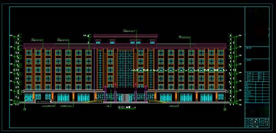 商业建筑CAD图纸,酒店贵宾楼CAD施工图 第2张