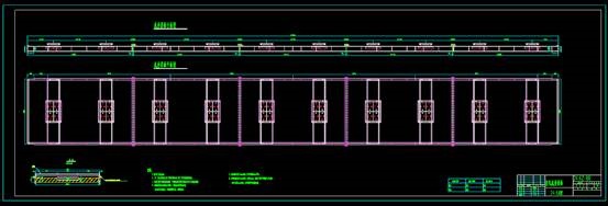 机械CAD图纸,轨道板模CAD设计图纸绘制 第1张