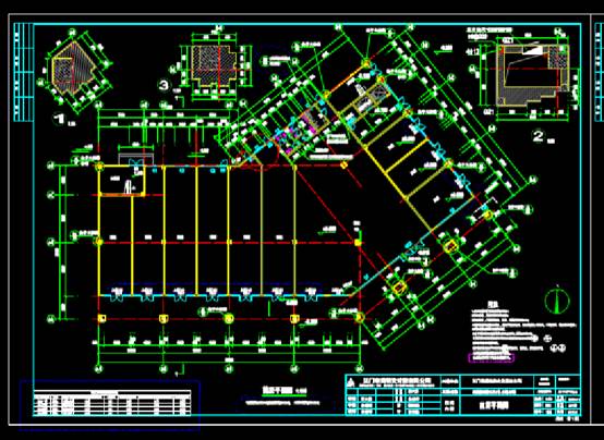 CAD建筑图纸快速查看,CAD建筑图纸快速查看之商业建筑建施图 第1张