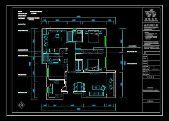 CAD装饰设计图下载,CAD装饰设计图之自建房装修 第1张