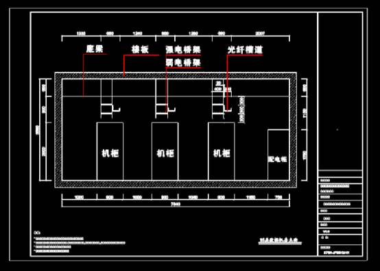 建筑设计CAD图纸,建筑设计CAD图纸之弱电布线图 第1张