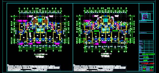 CAD建筑图纸快速查看,CAD建筑图纸快速查看之户型大样 第4张