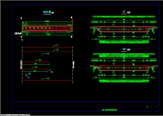 道路设计CAD图纸之钢筋构造图 第1张