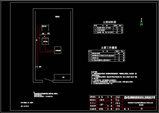 某机房的建筑CAD设计图纸 第2张