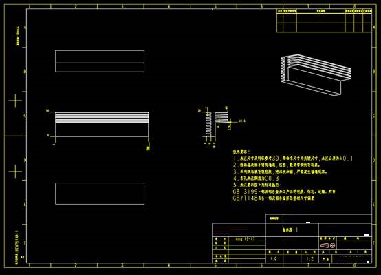 机械设备CAD图纸,大散热器CAD机械图纸绘制 第1张