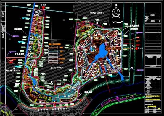 CAD图纸查看,主题公园平面设计CAD图纸学习借鉴 第1张