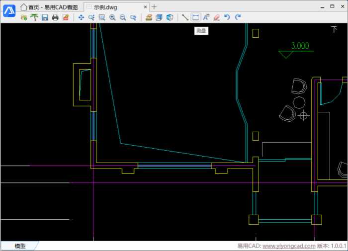 CAD看图快捷键，快速测量标注CAD图纸细节 第4张