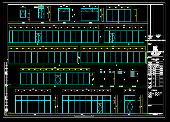 CAD建筑图纸快速查看,CAD建筑图纸快速查看之售楼处施工图 第4张