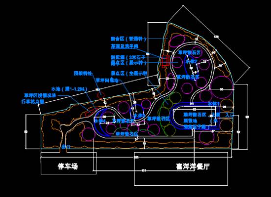 CAD建筑图纸下载,向日葵展布局的建筑CAD图纸 第1张