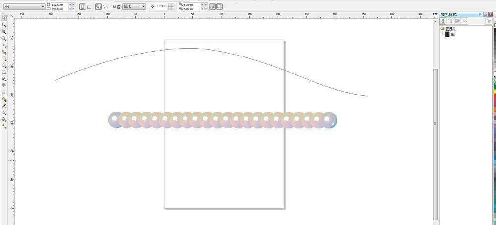 CorelDraw X4制作漂亮珍珠项链的操作教程 第6张