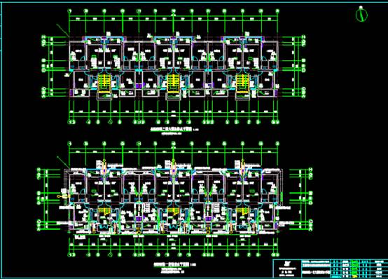 给排水CAD图纸,多层住宅建筑是给排水CAD图纸