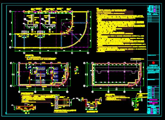CAD结构设计图,CAD结构设计图之锅炉房结构图纸 第1张