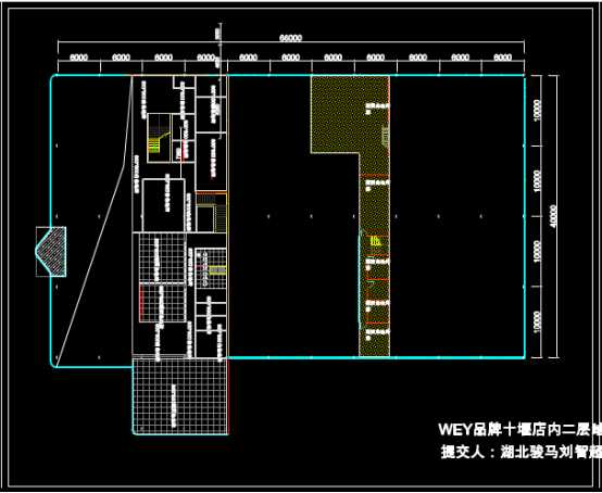 CAD下载图纸,某商场各楼层布局设计方案的CAD图纸 第3张