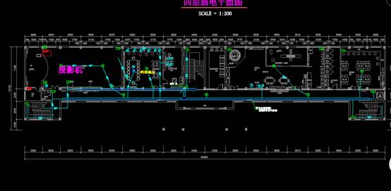 CAD建筑电气图,幼儿园弱电文设计教建筑电气图 第4张