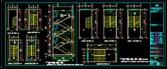 CAD建筑图纸快速查看,CAD建筑图纸快速查看之中学综合楼 第5张