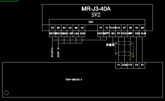 硅块磨床系统CAD电气原理图 第5张