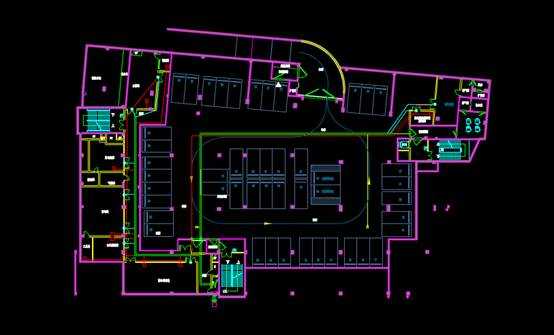 CAD建筑电气图,小学教学楼弱电文教建筑电气图