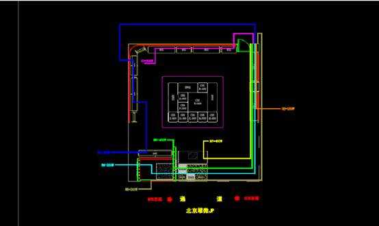建筑CAD施工图,北京翠微Jp设计图 第5张