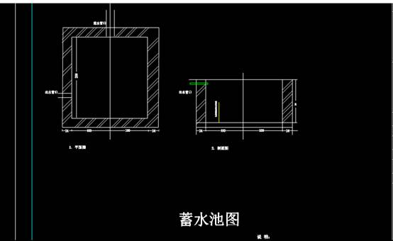 给排水CAD图纸,气象局绿化灌溉给排水CAD图纸