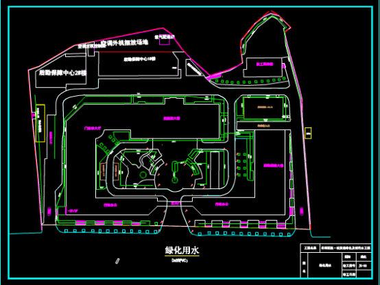 建筑设计CAD图纸,某医院的建筑设计CAD图纸绘制技巧 第2张