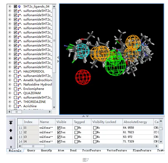 Discovery Studio官方教程-构建基于分子共同特征的药效团模型 第18张