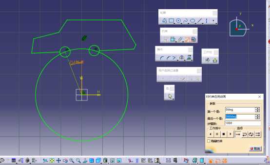 《华盟数字化学院》 第十三期 | 如何用CATIA草图模块做小车运动的动画模拟呢？ 第13张