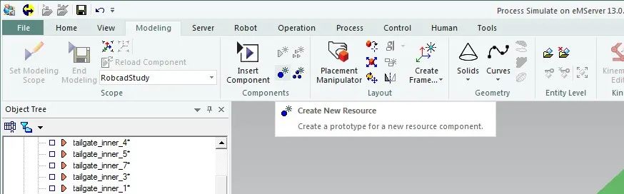 Process Simulate — 连续特征路径的路径建立 第3张