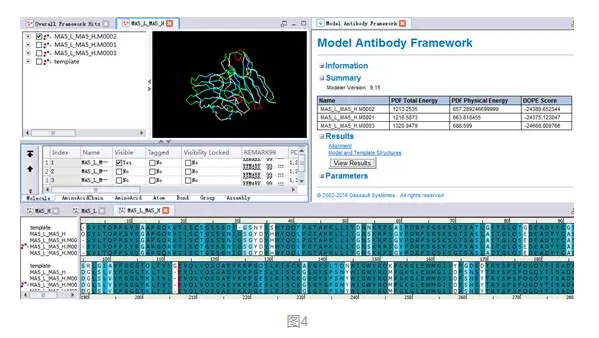 Discovery Studio官方教程-基于MODELER构建抗体模型 第8张
