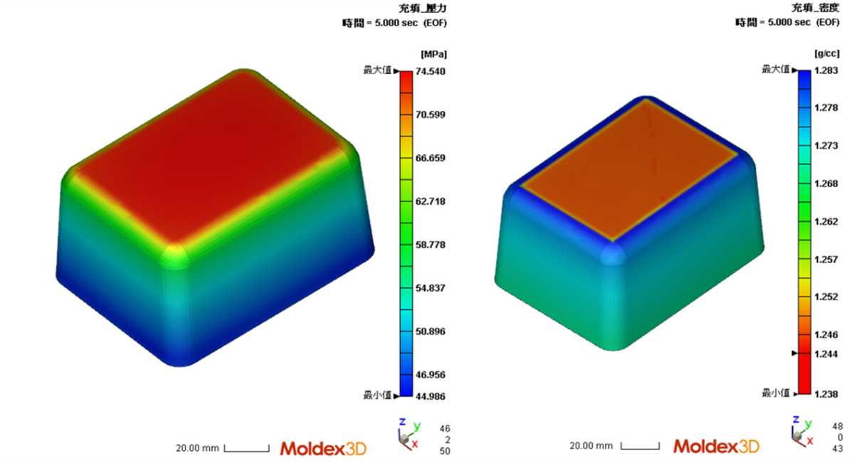 Moldex3D模流分析之压缩成型模块后处理 第4张