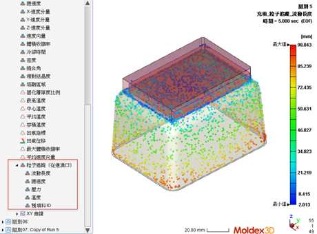 Moldex3D模流分析之压缩成型模块后处理