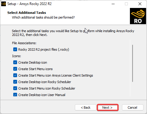 Ansys Rocky version: 2022 R2 Windows版安装说明 第2张
